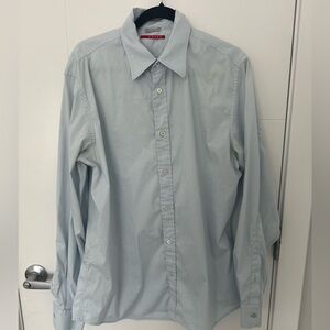 Prada Light Blue Dress Shirt for Men